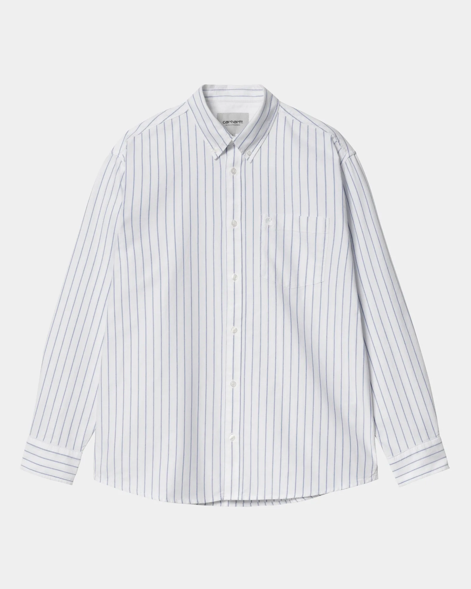 Dowlen Stripe Shirt | White / White