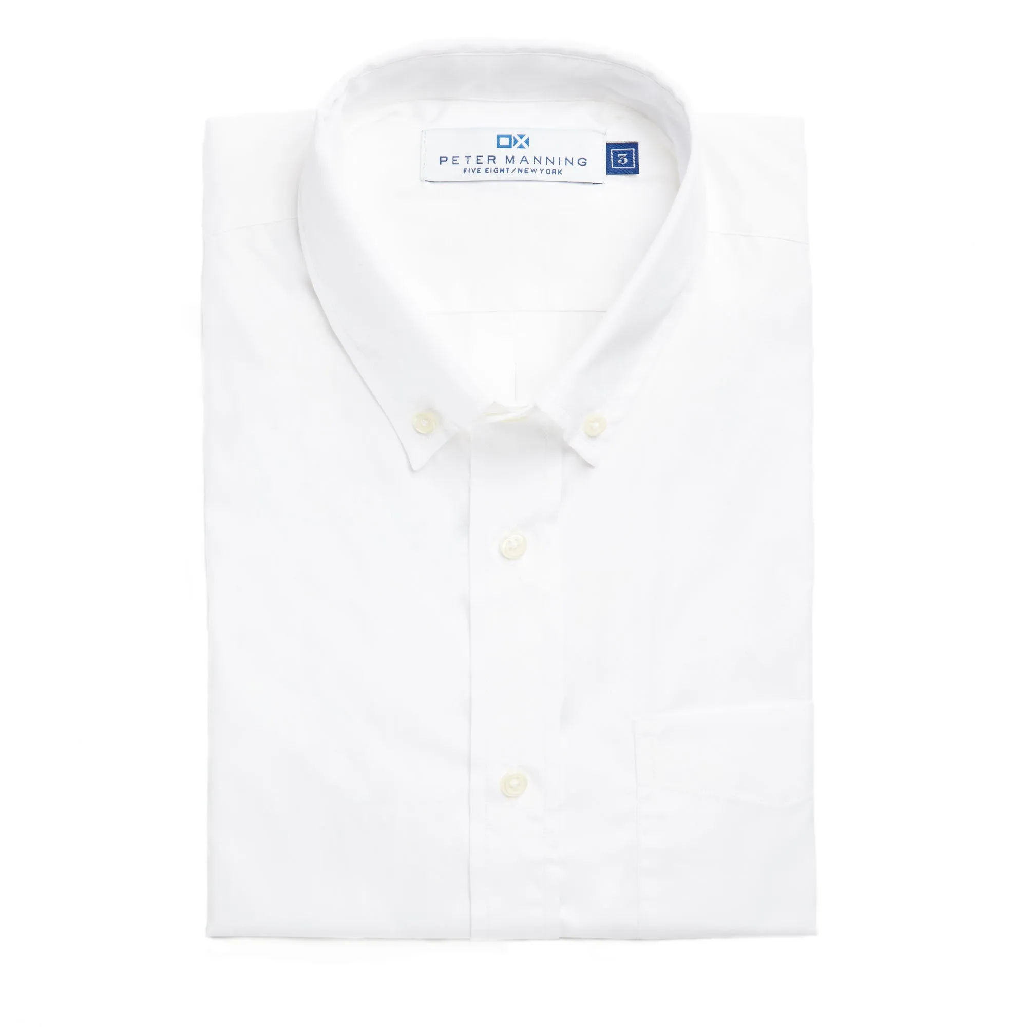 Everyday Stretch Oxford Standard Fit -  White