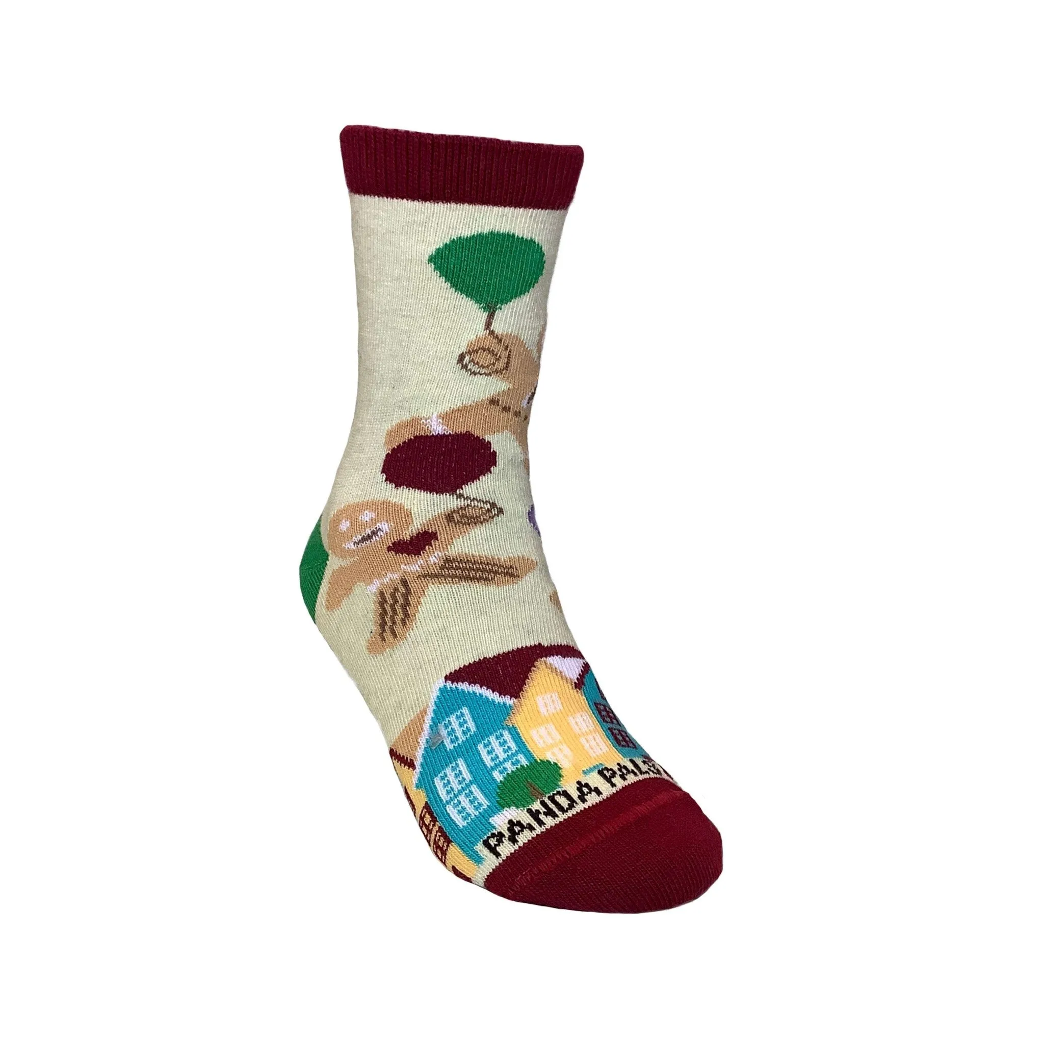 Flying Gingerbread Man Socks from the Sock Panda (Ages 3-7)