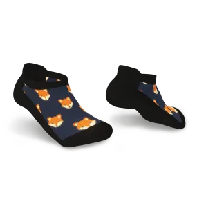 Foxy Friends Diabetic Ankle Socks