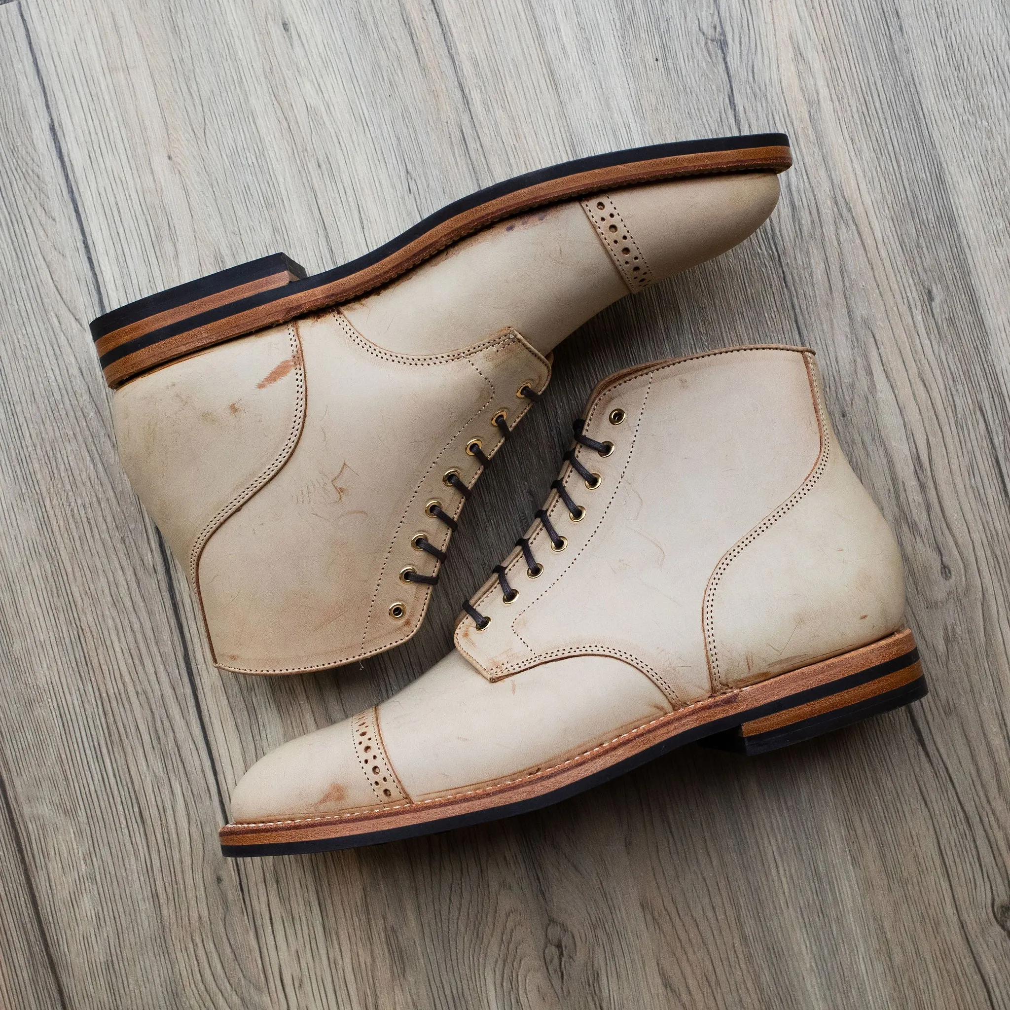 Garrison Boot Waxed Burro