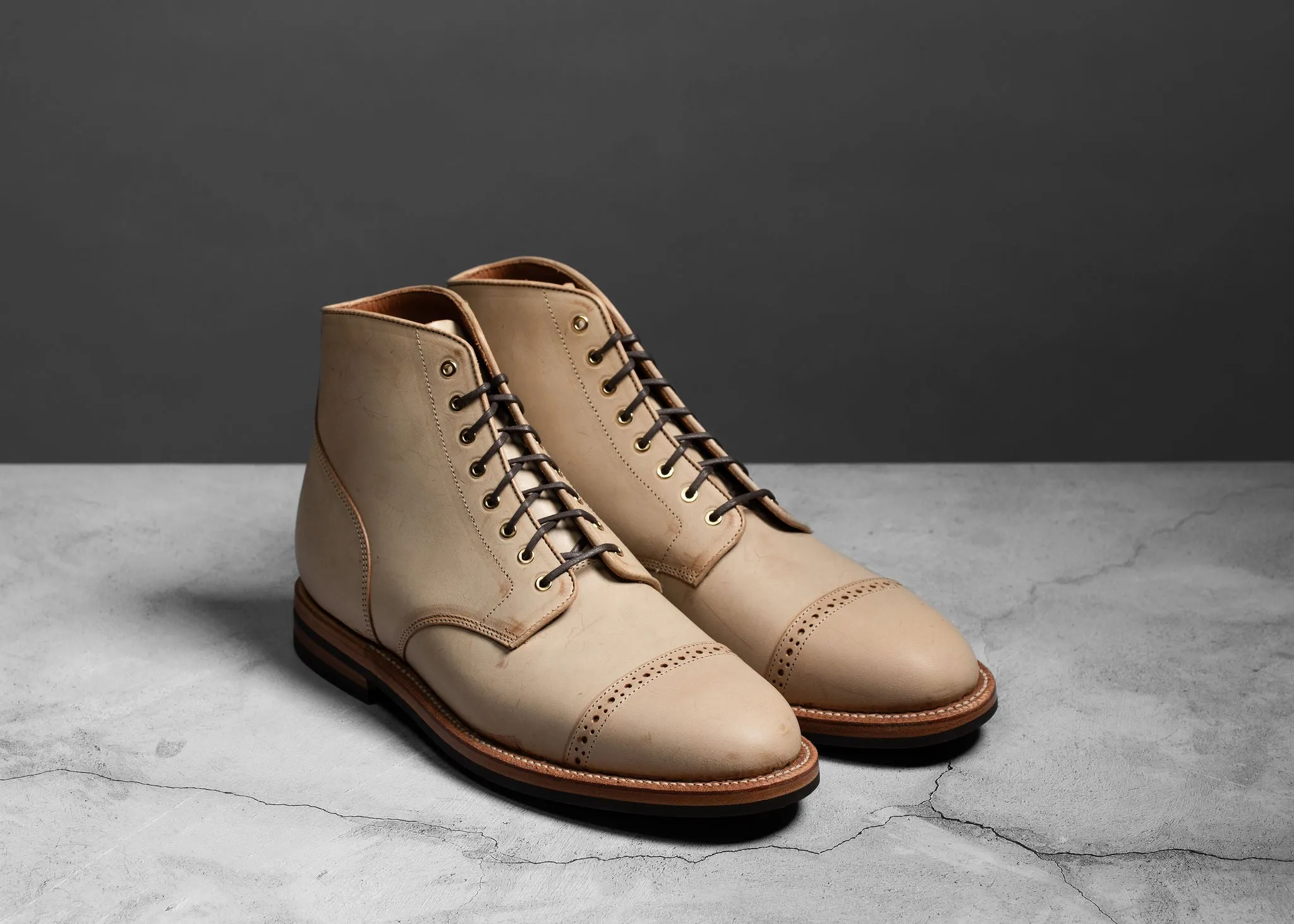 Garrison Boot Waxed Burro