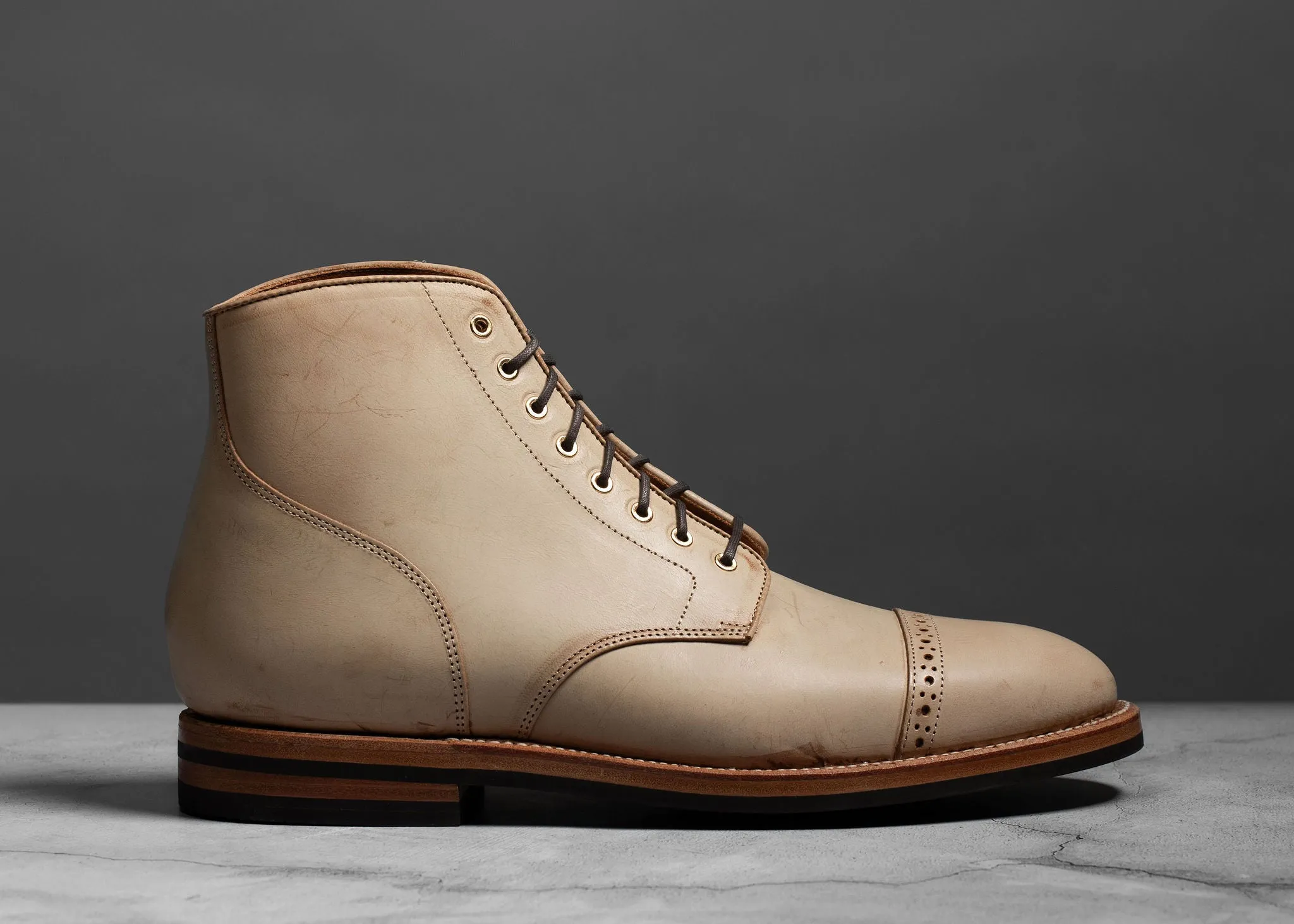 Garrison Boot Waxed Burro