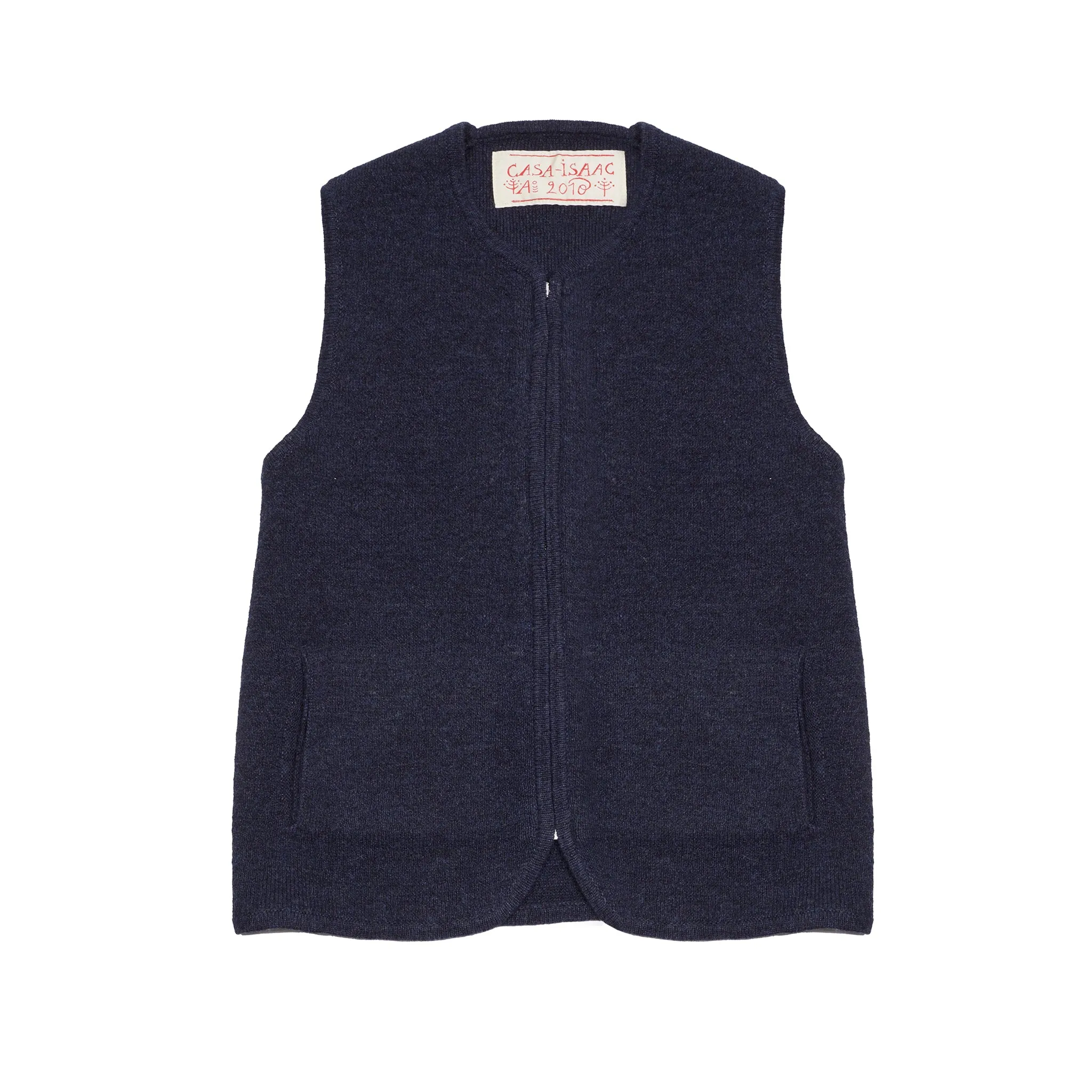 GRP Casa Isaac Folk Vest in Blue