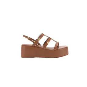 Harmony Flatform Sandal Caramel