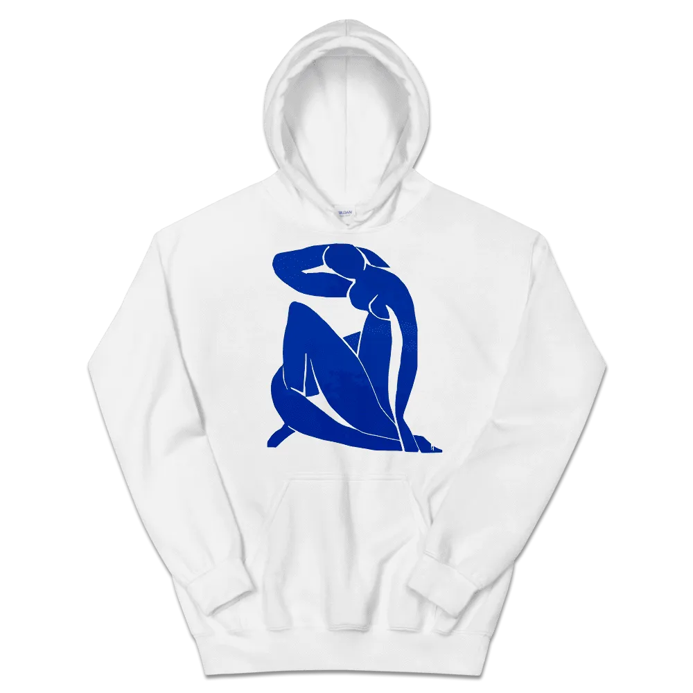 Henri Matisse Blue Nude 1952 Artwork Unisex Hoodie