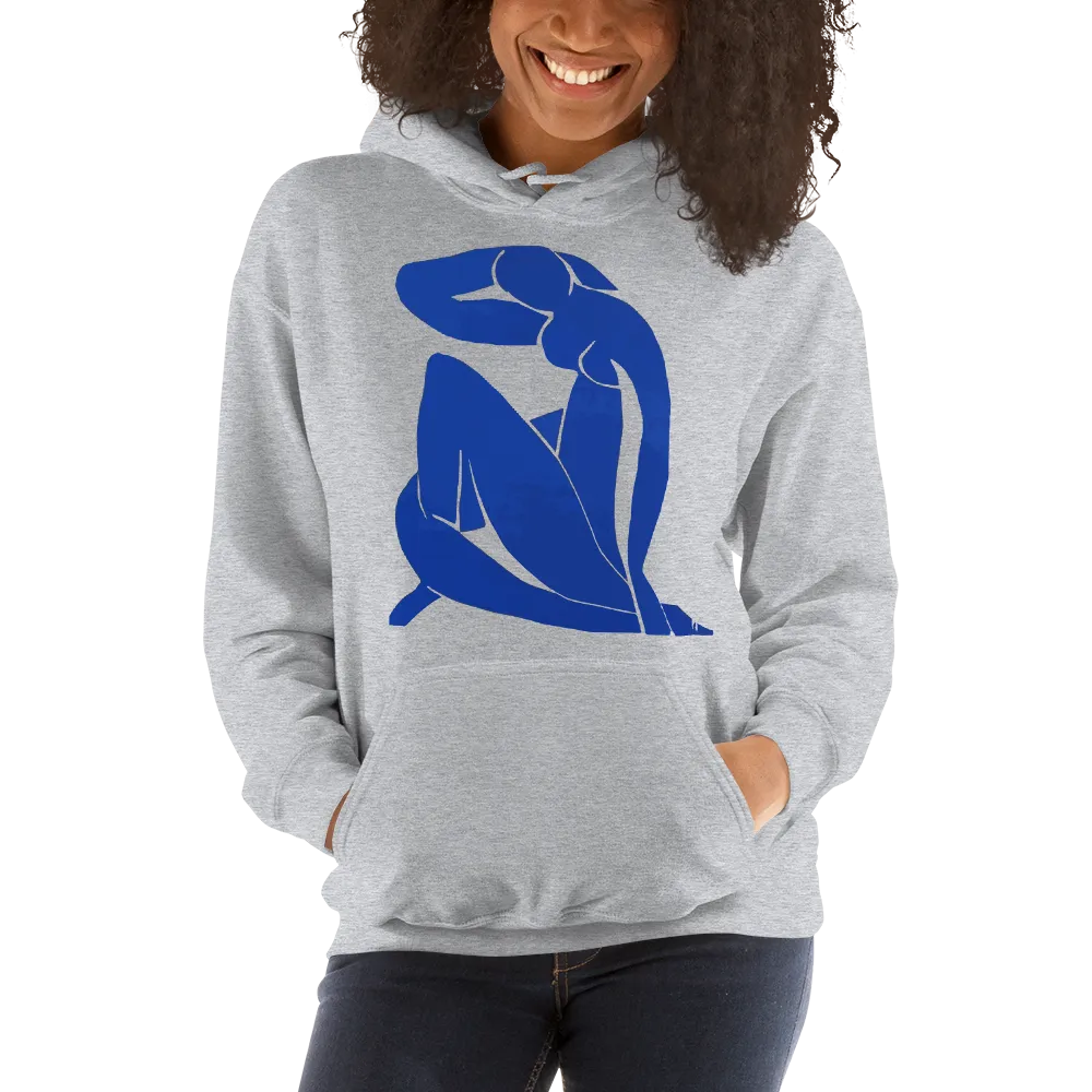 Henri Matisse Blue Nude 1952 Artwork Unisex Hoodie