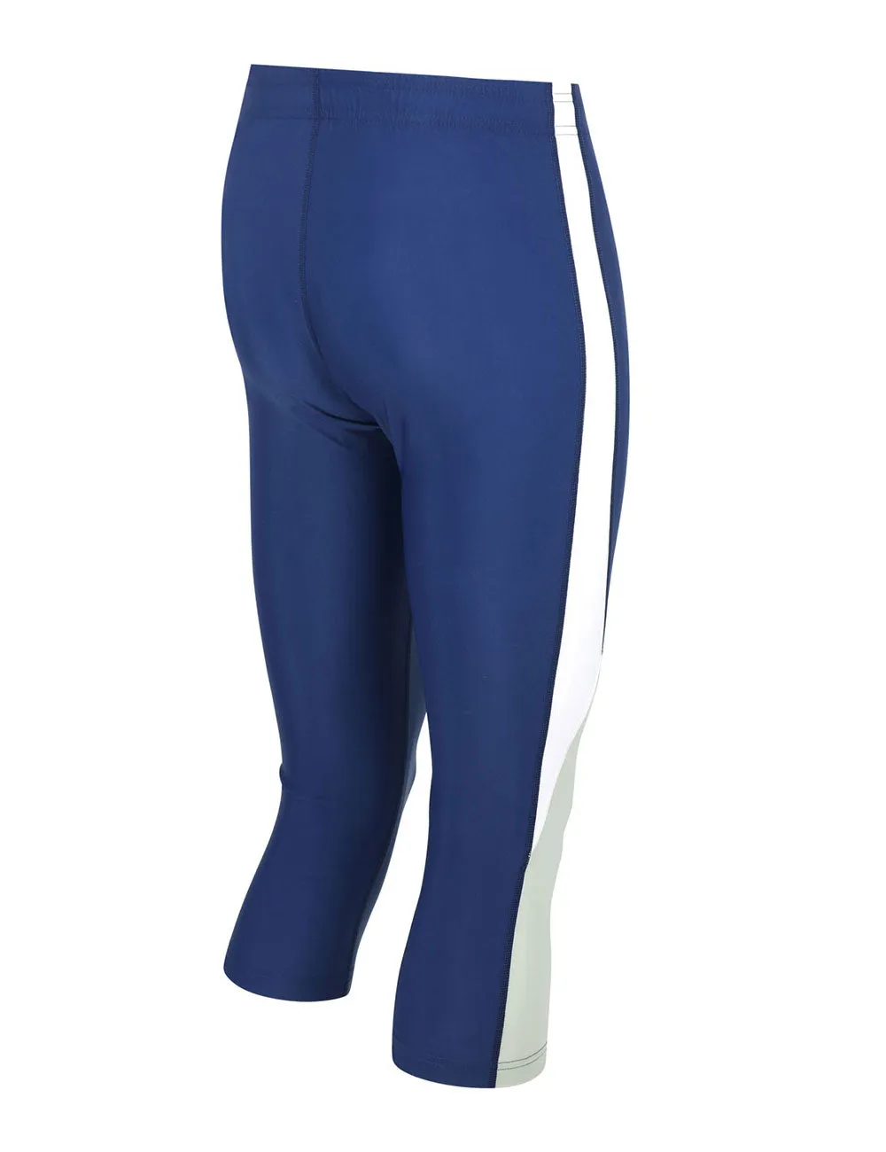 Herren Laufhose 3/4 Lang Navy-Blau Setprodukt