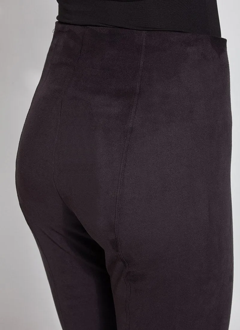 Hi Waist Suede Legging (Plus Size, 28.5" Inseam)