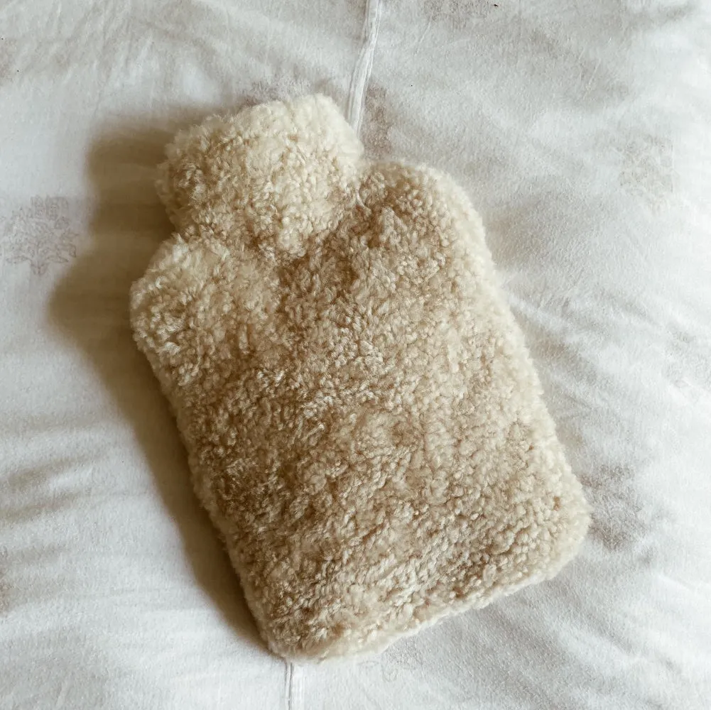 Hot Water Bottle Cover - Sheepskin