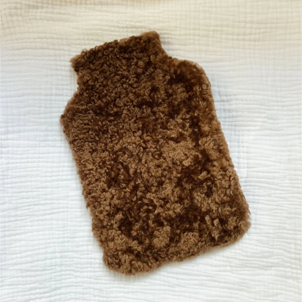 Hot Water Bottle Cover - Sheepskin