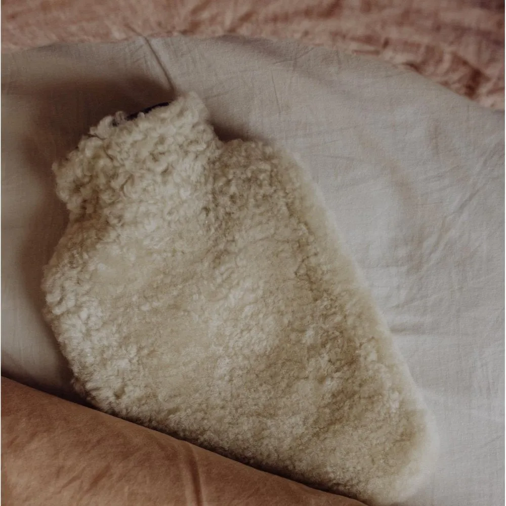 Hot Water Bottle Cover - Sheepskin