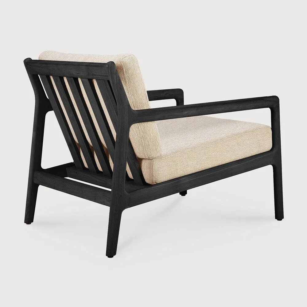 Jack Outdoor Lounge Chair - Teak Black Natural