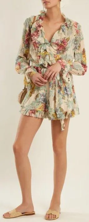 'Kali' Floral Playsuit