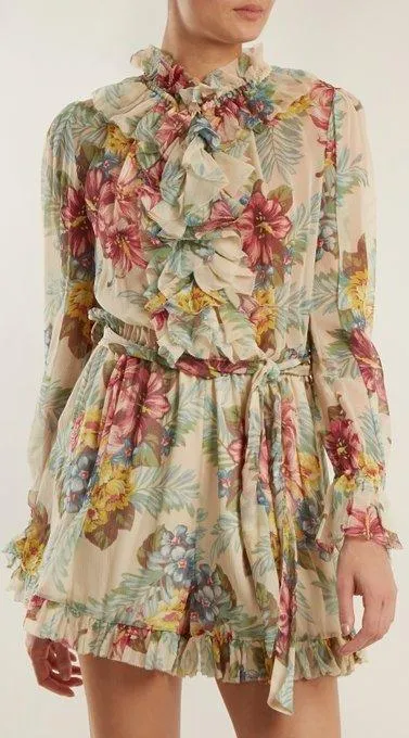 'Kali' Floral Playsuit