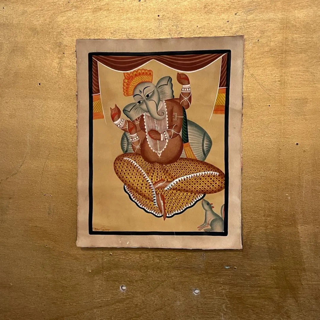 Kalighat series- Viganharta ( Unframed)