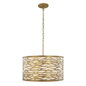 Kato 348P05HG 5-Light Pendant Light - Havana Gold