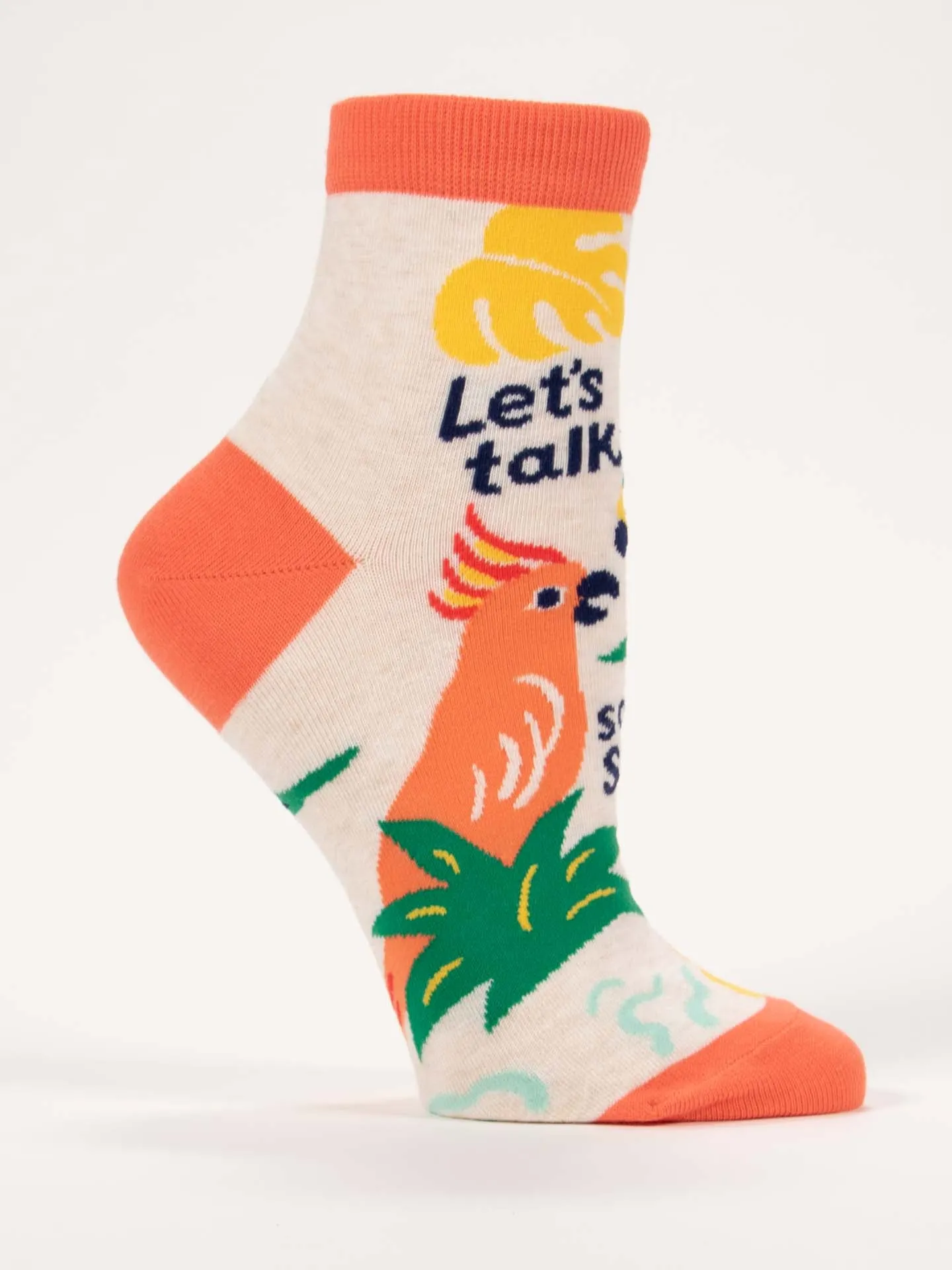 Let's Talk Some Shit W-Ankle Socks