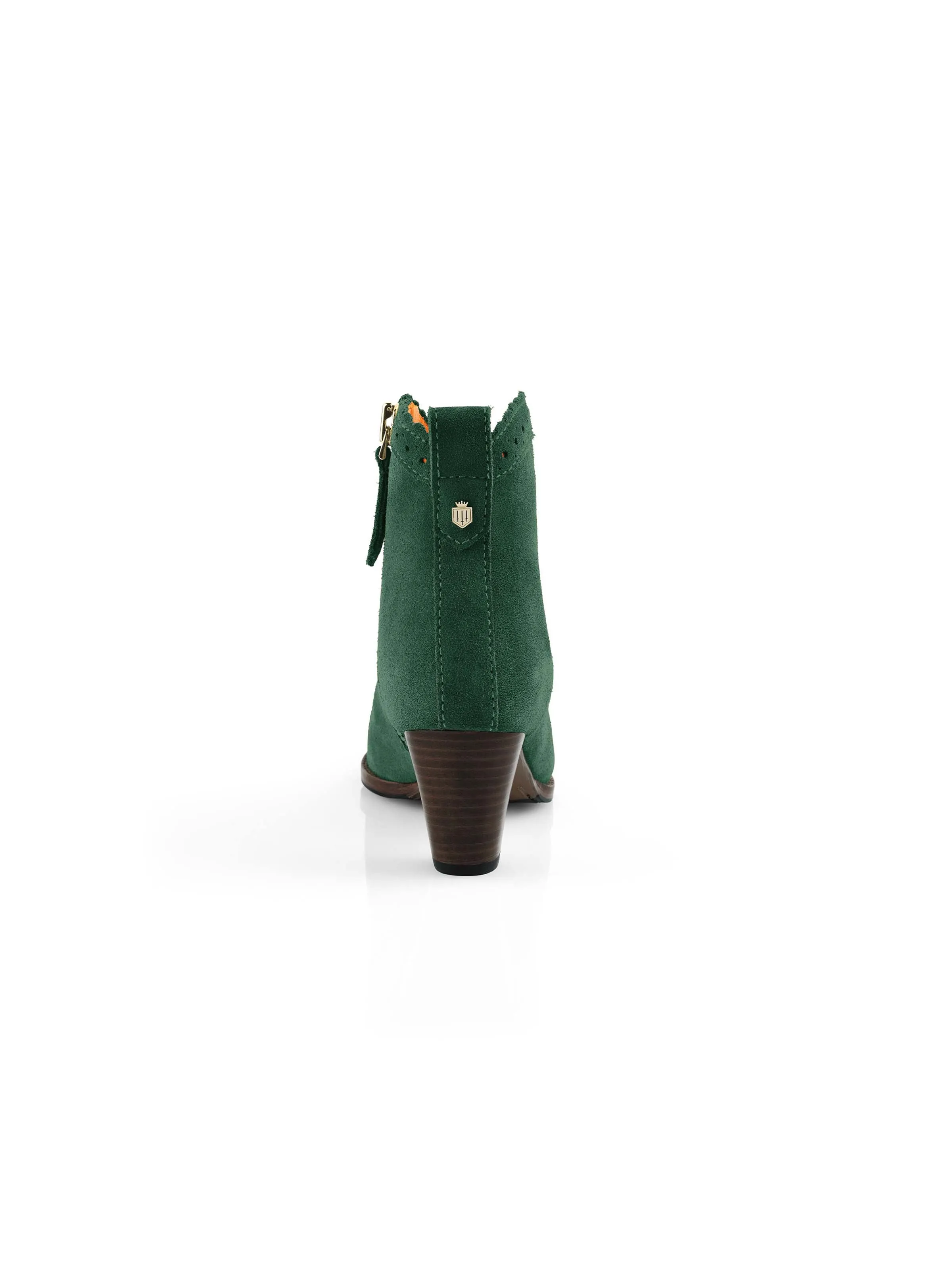 Limited Edition | The Regina Ankle Boot - Emerald Green