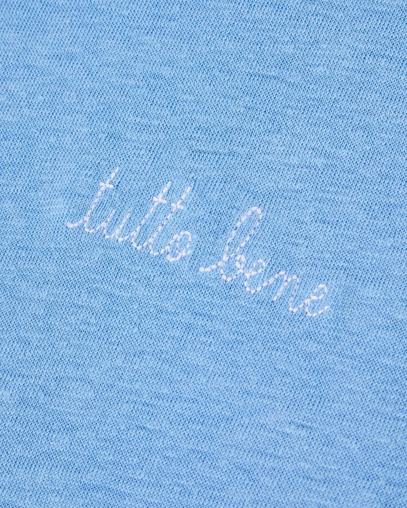 Linen Villiers T-shirt "tutto bene"