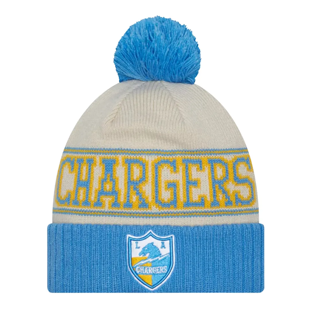 Los Angeles Chargers New Era NFL23 History Sideline Sport Knit Toque