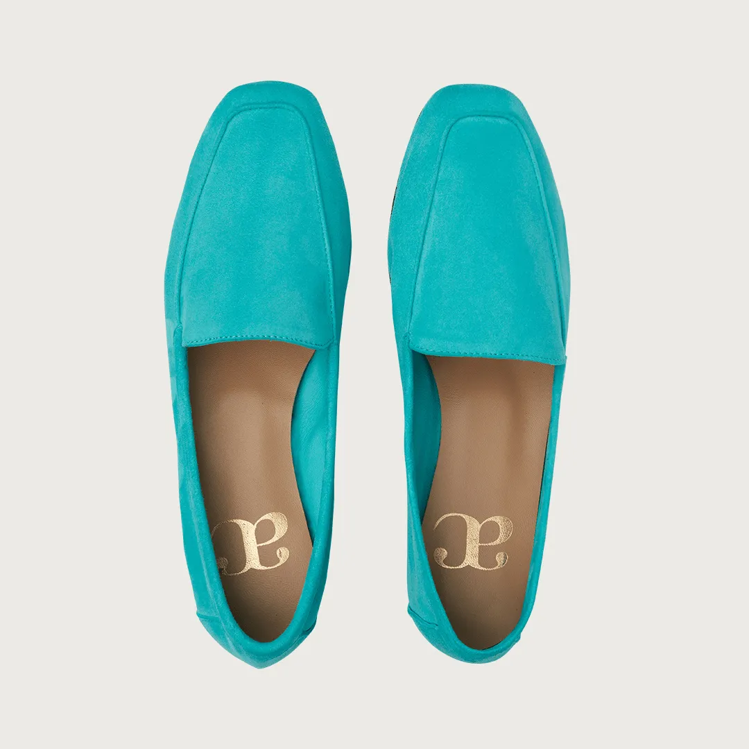 Mare Turquoise Suede