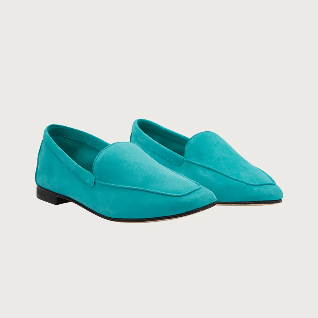 Mare Turquoise Suede