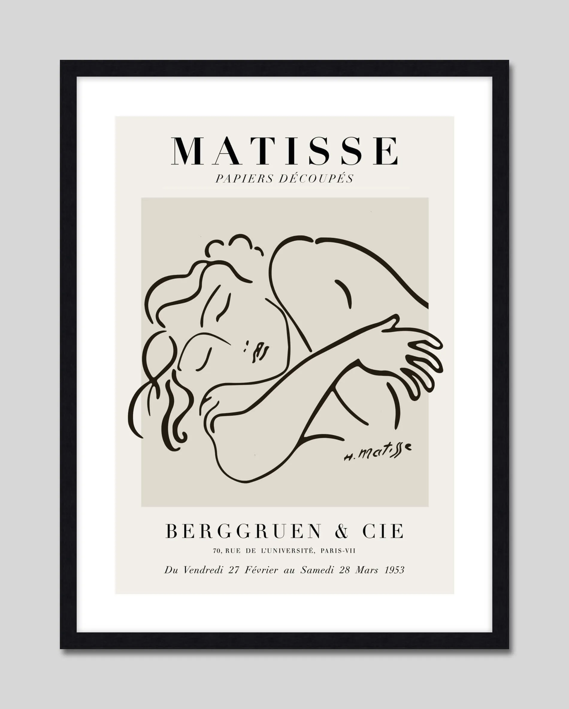 Matisse Sleeping Woman