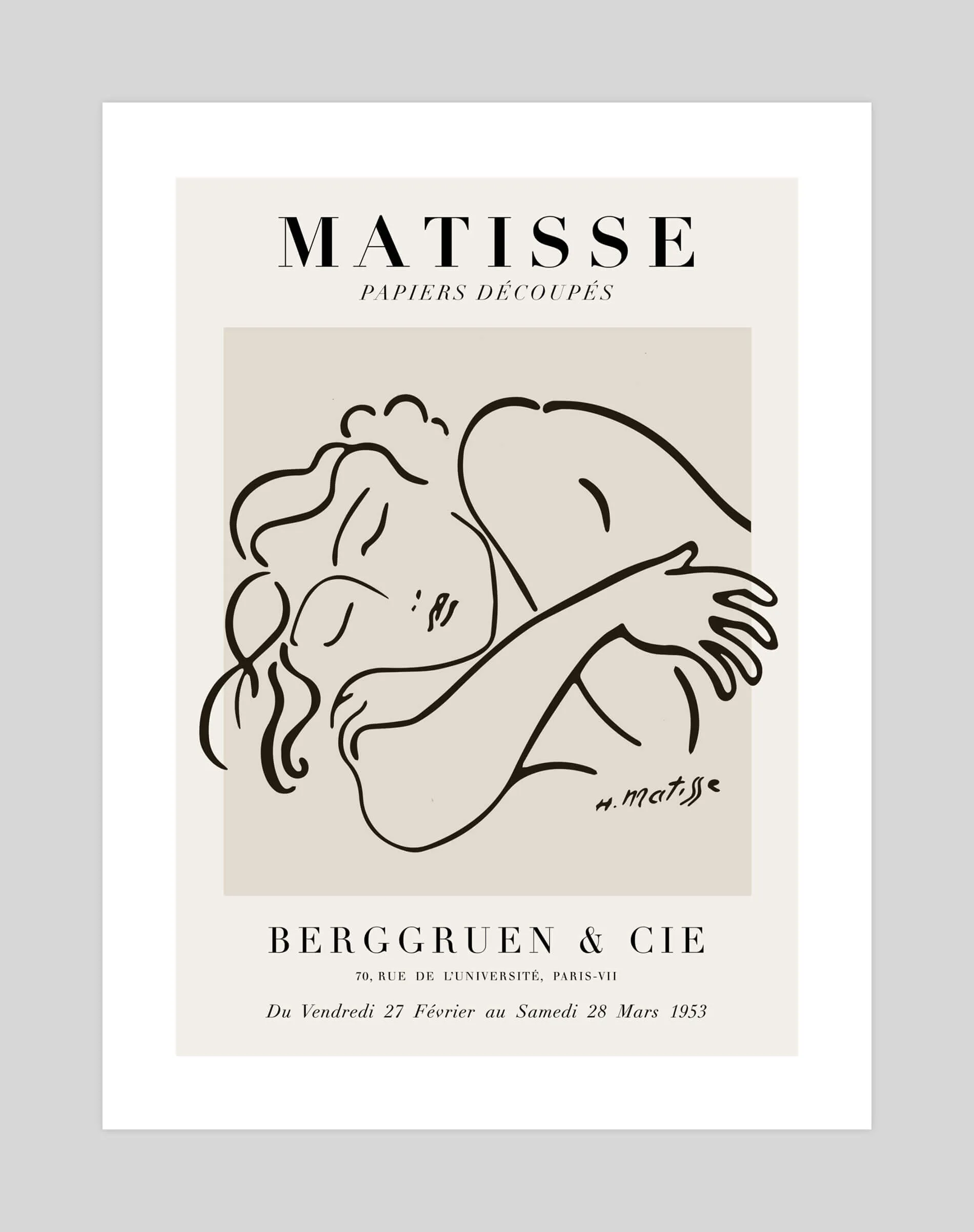 Matisse Sleeping Woman