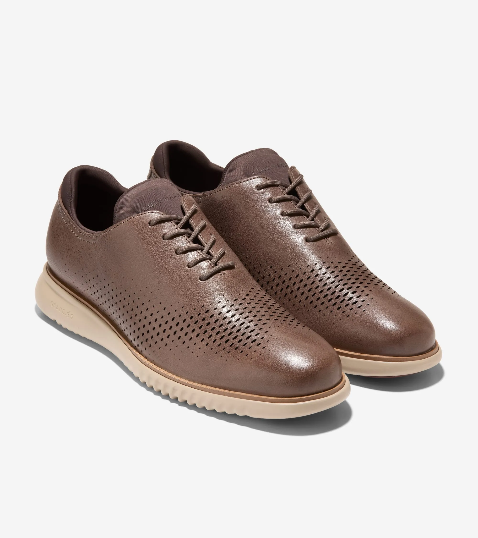 Men's 2.ZERØGRAND Laser Wingtip Oxford