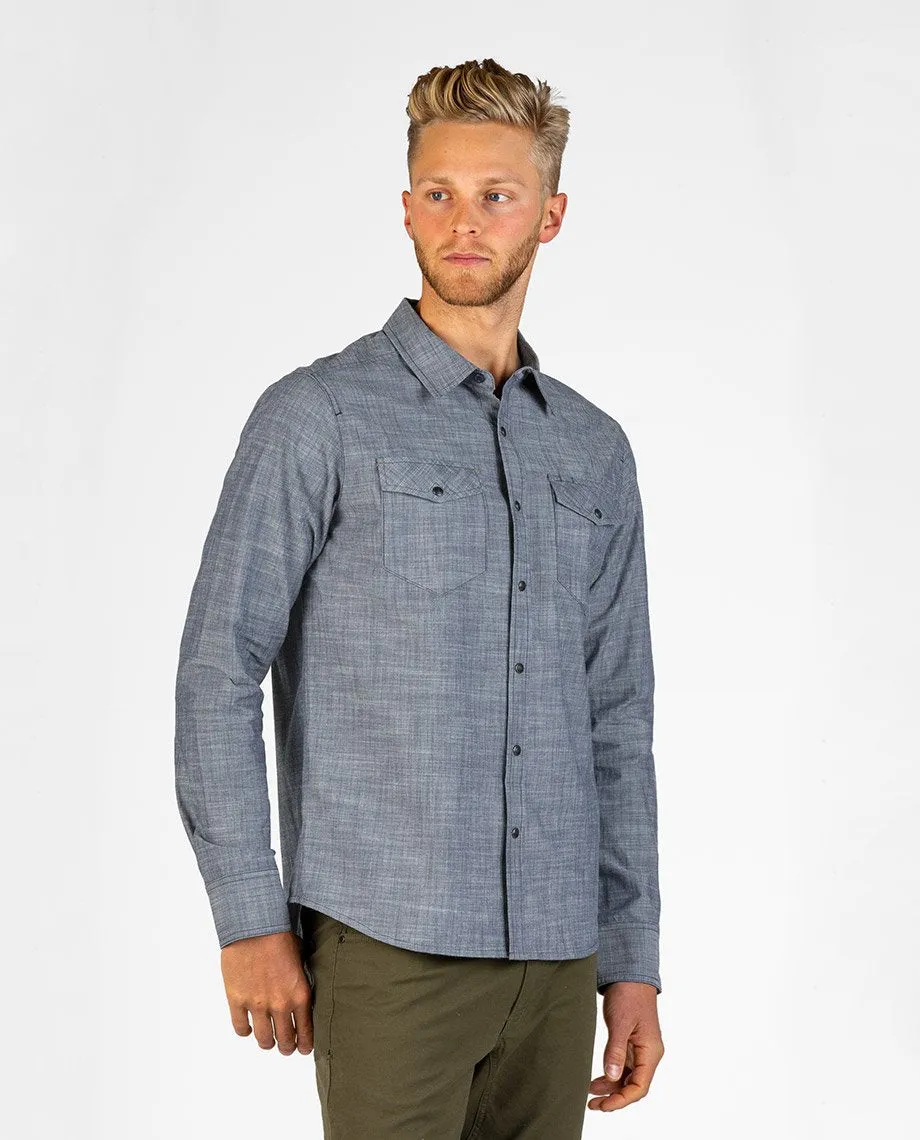 Men's Ashton Chambray Shirt-F2020