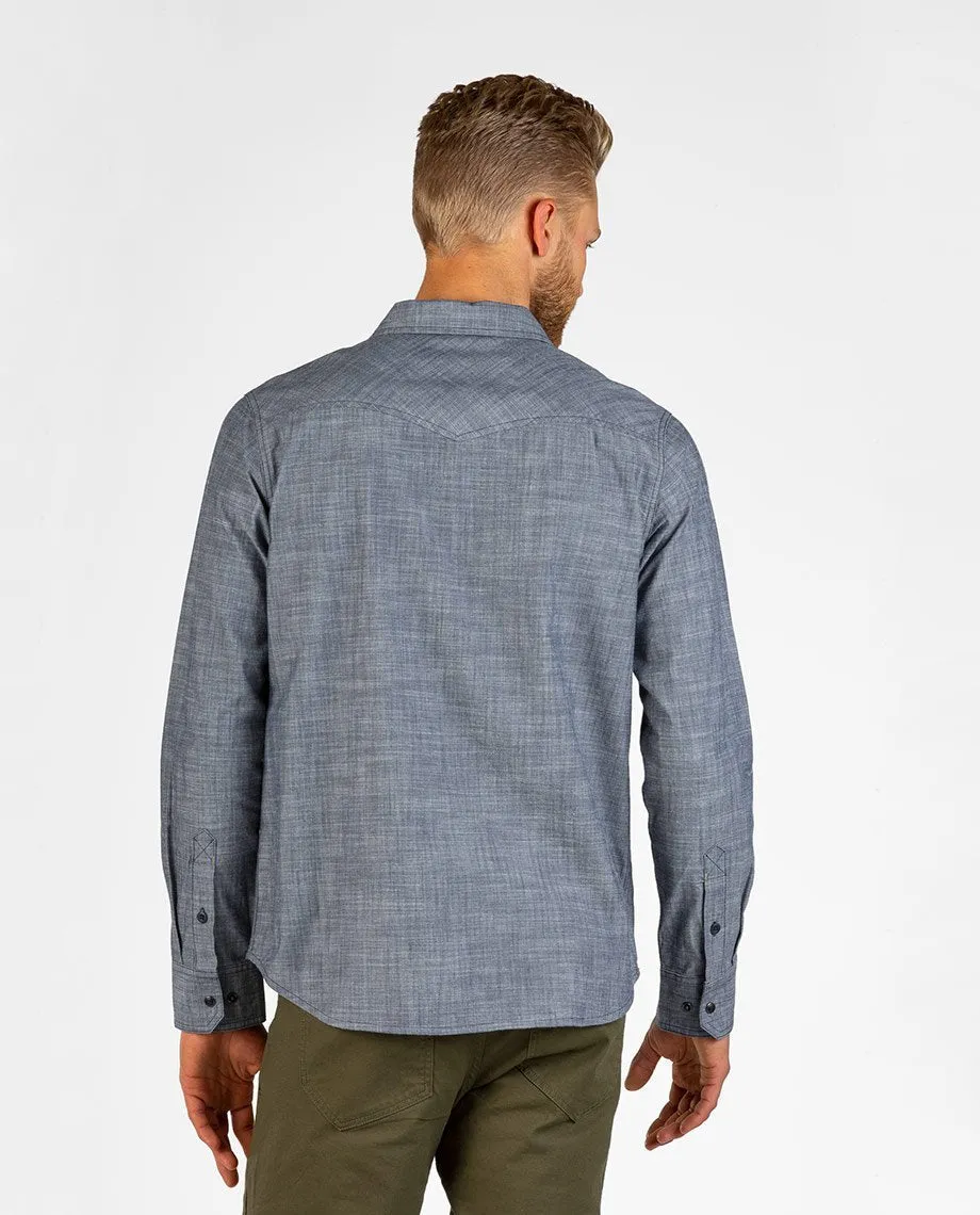 Men's Ashton Chambray Shirt-F2020