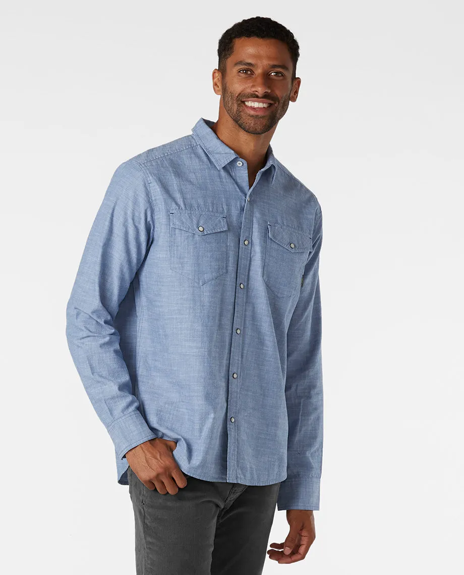 Men's Ashton Chambray Shirt-F2020