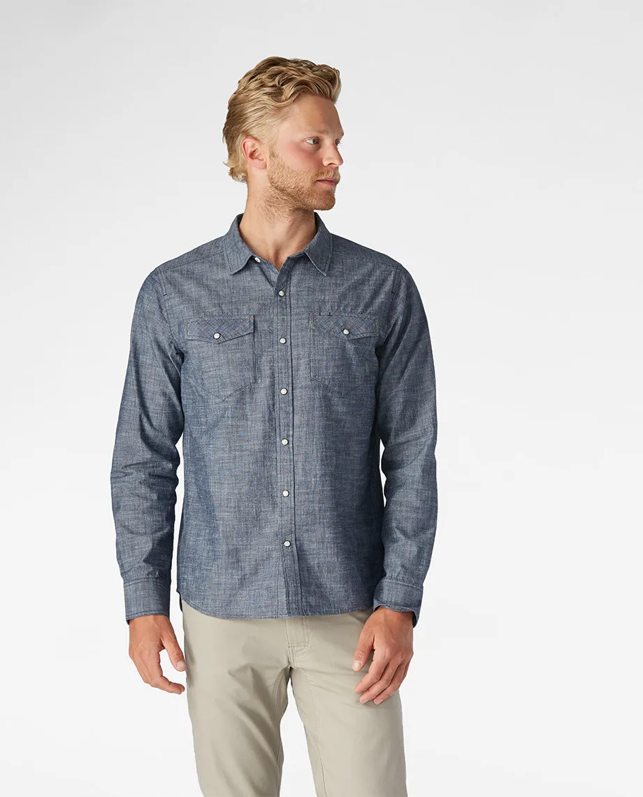 Men's Ashton Chambray Shirt-F2020