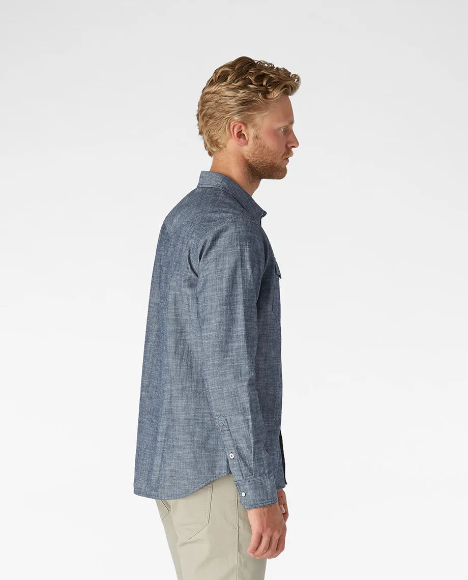 Men's Ashton Chambray Shirt-F2020