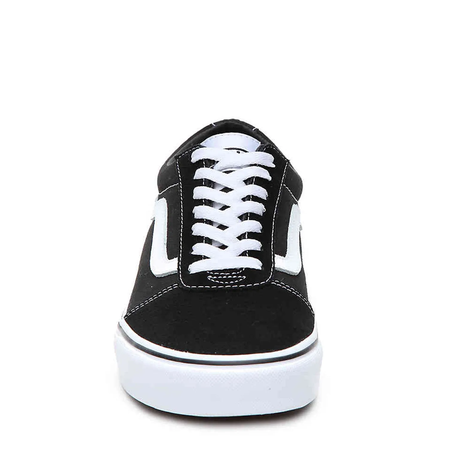 Mens Classic Black and White Vans Ward Old Skool Styling