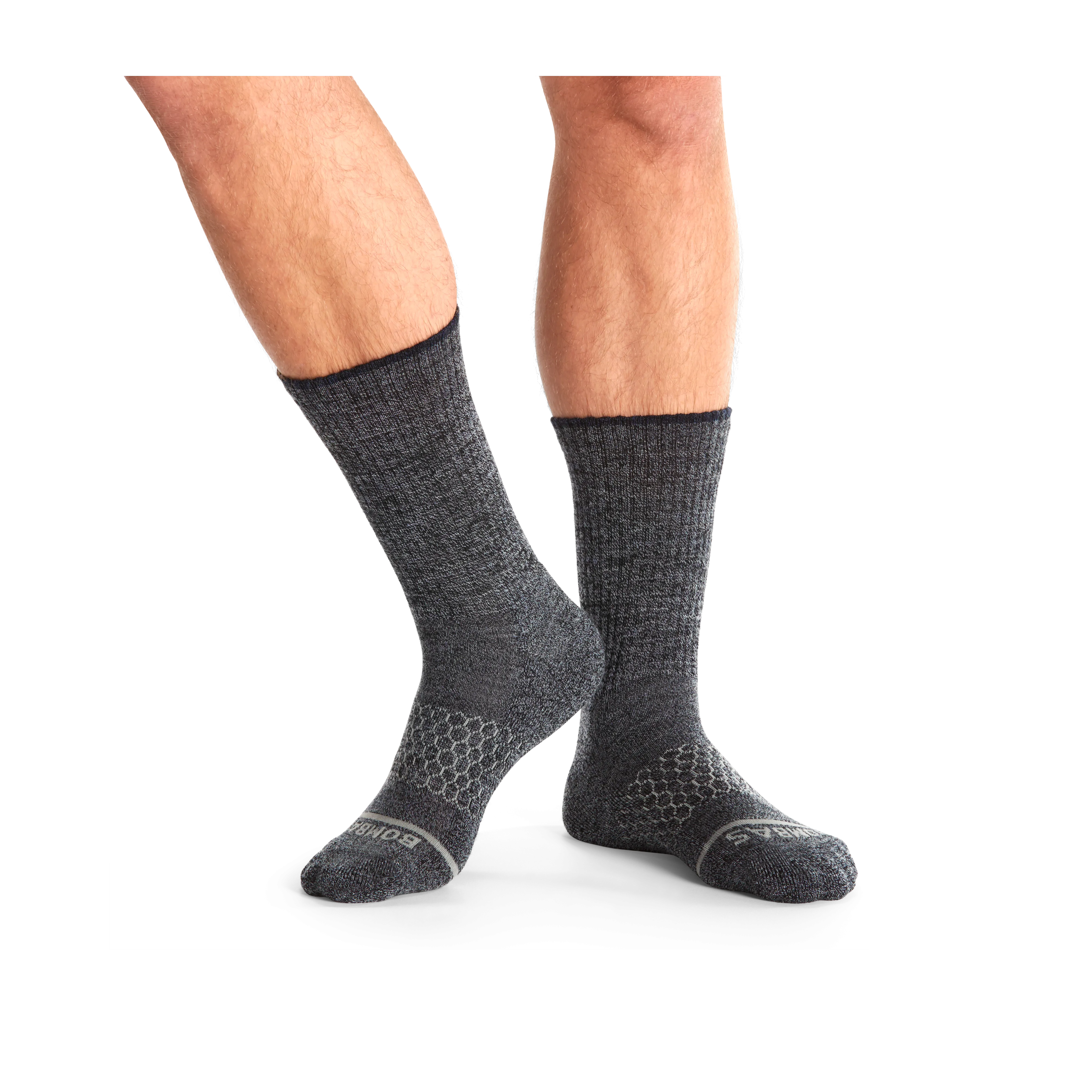 Men's Merino Wool Blend Calf Sock 8-Pack