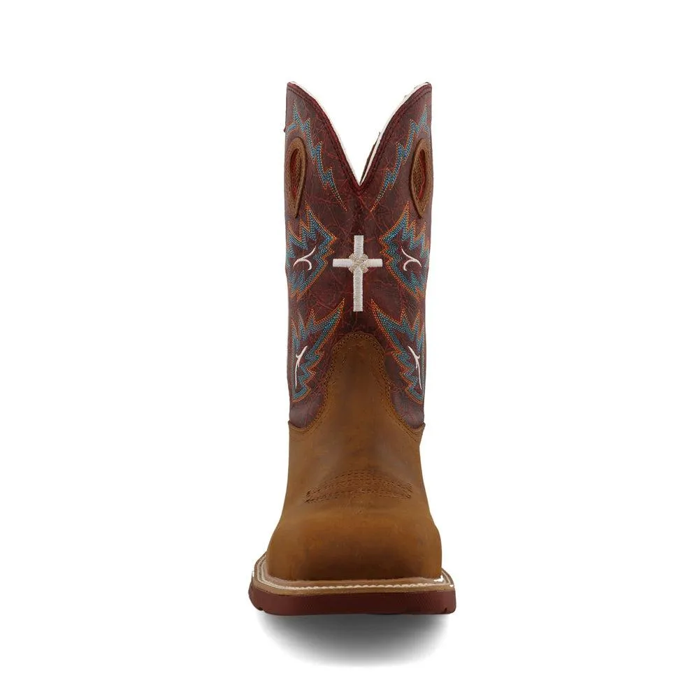 Men's12" Western Work Boot