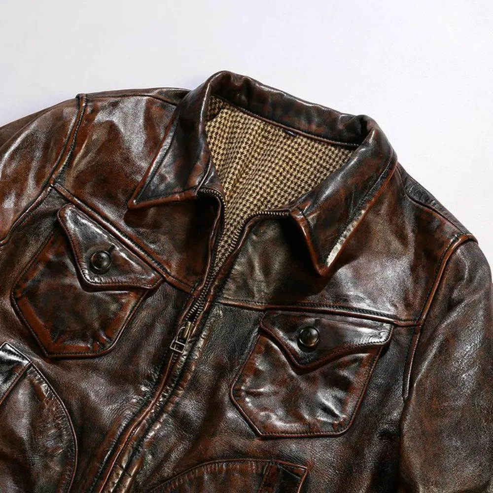 Montgomery Ward Rancher Horsehide Jacket