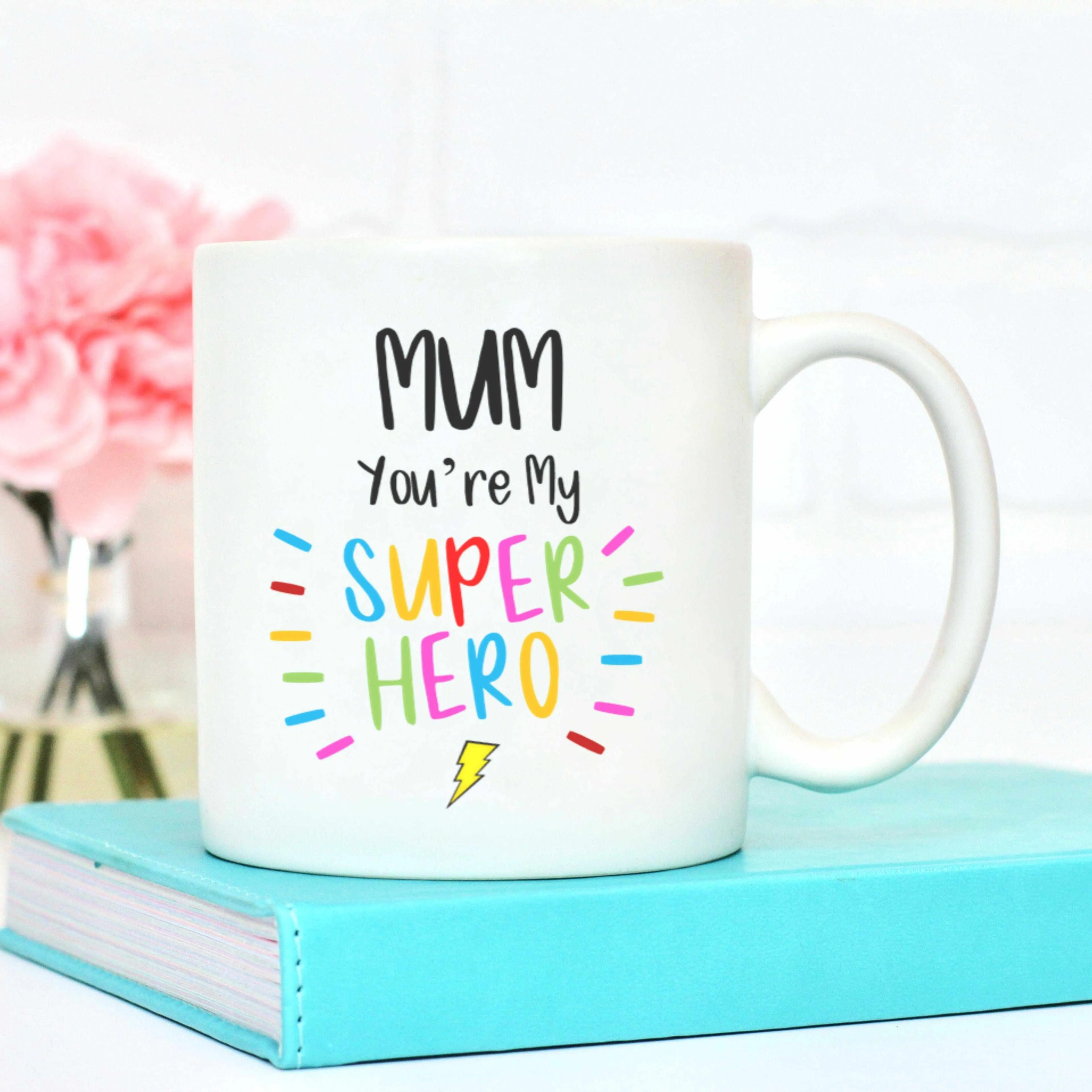 Mummy Mum You're My Superhero Mug