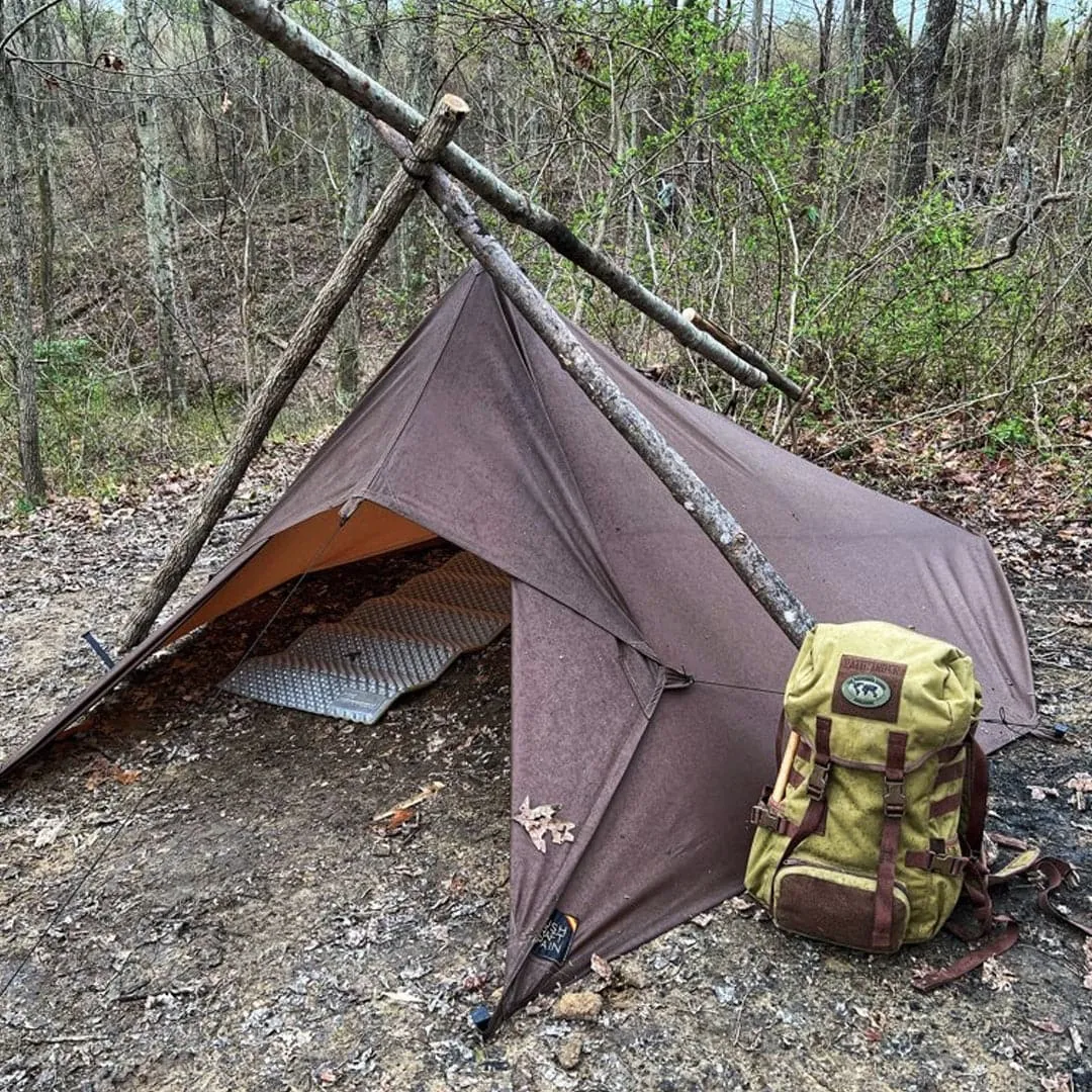 Oilskin Tarp - Bushcraft Spain