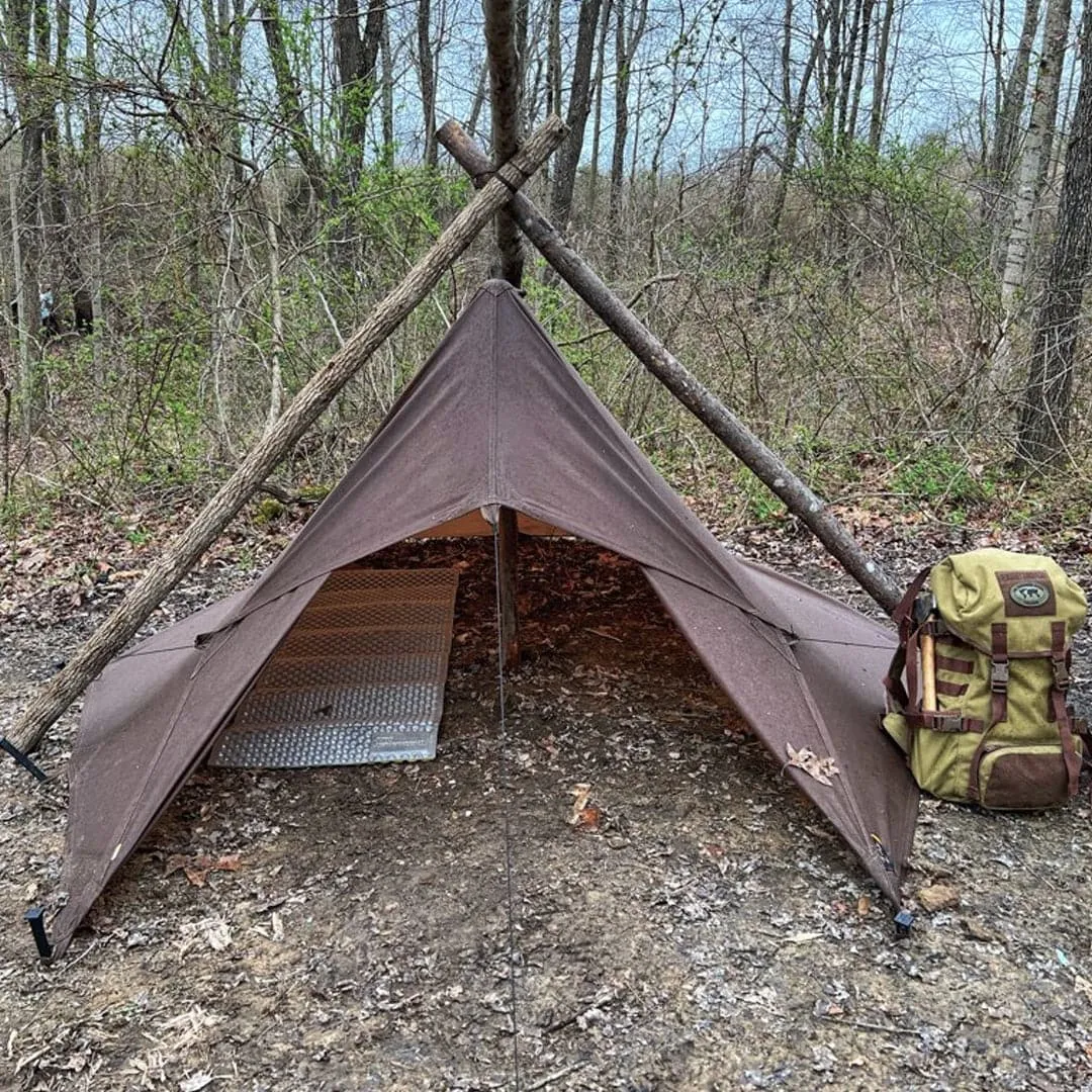 Oilskin Tarp - Bushcraft Spain