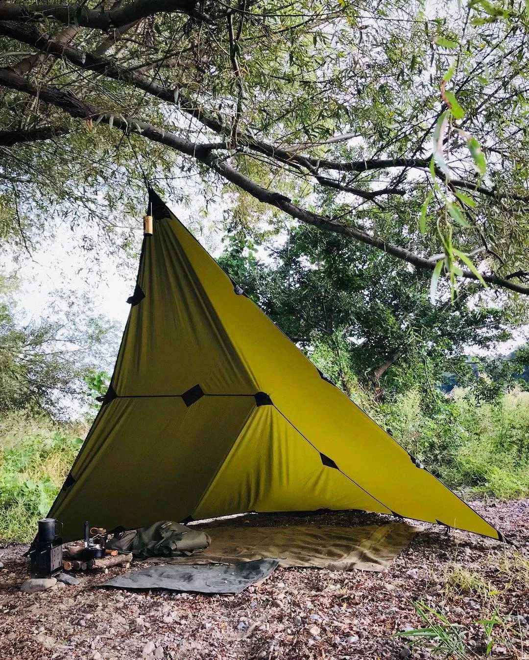 Oilskin Tarp - Bushcraft Spain