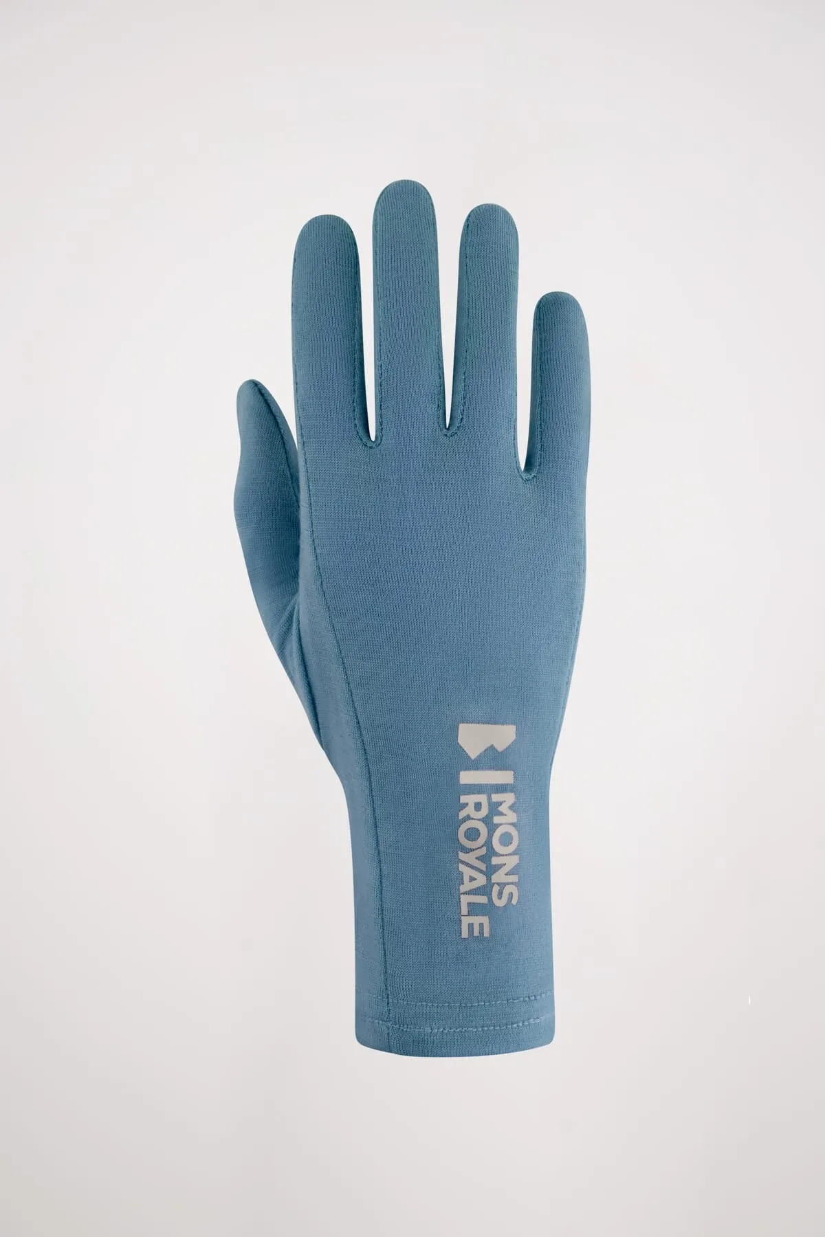 Olympus Merino Glove Liners - Blue Slate