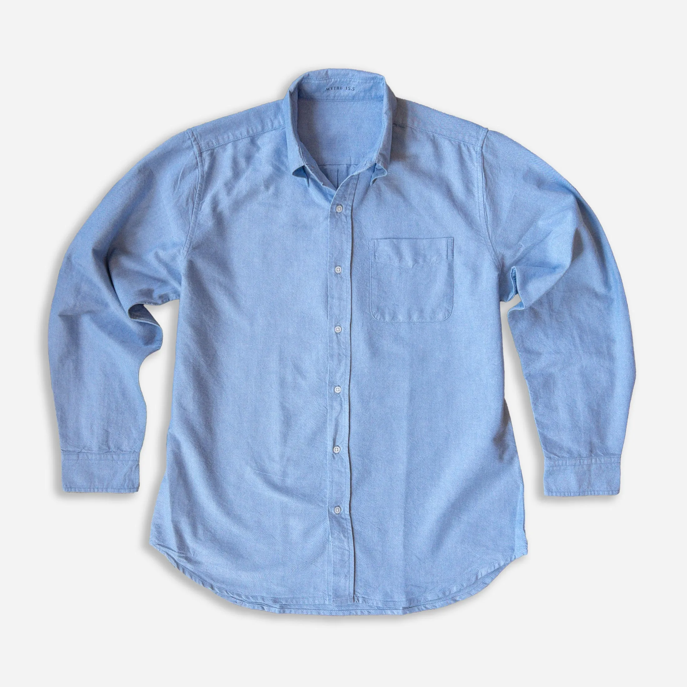 OXFORD CLOTH B.D SHIRT - BLUE