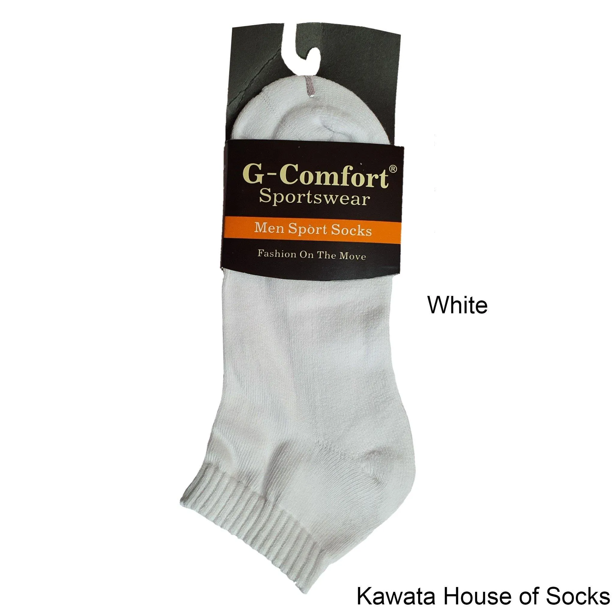 Padded Plain Ankle Sport Socks