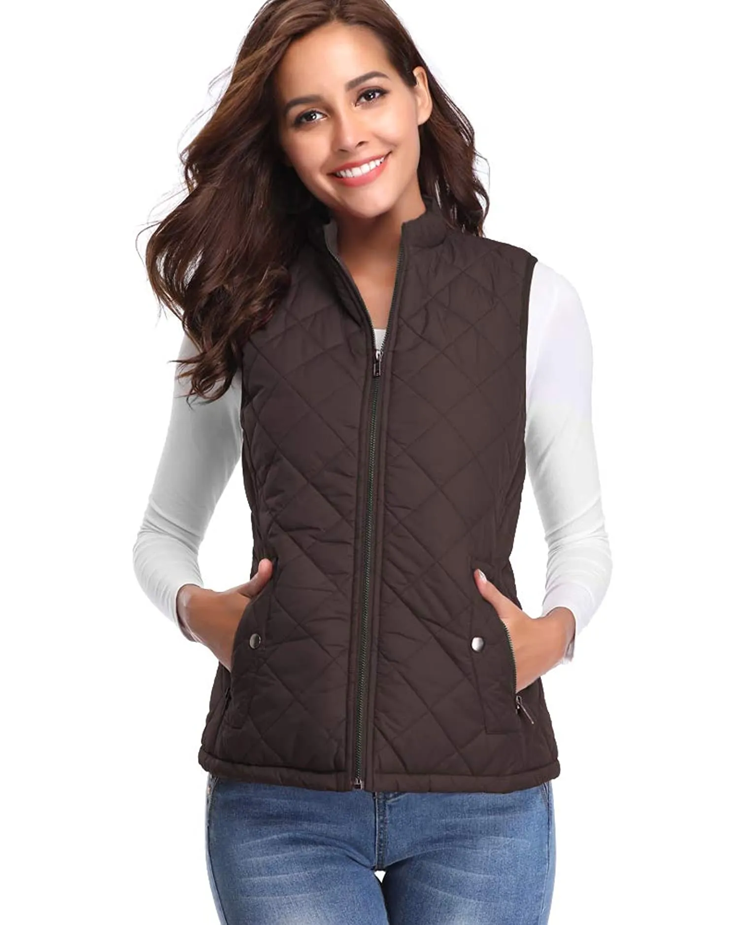 Padded Zipped Vest