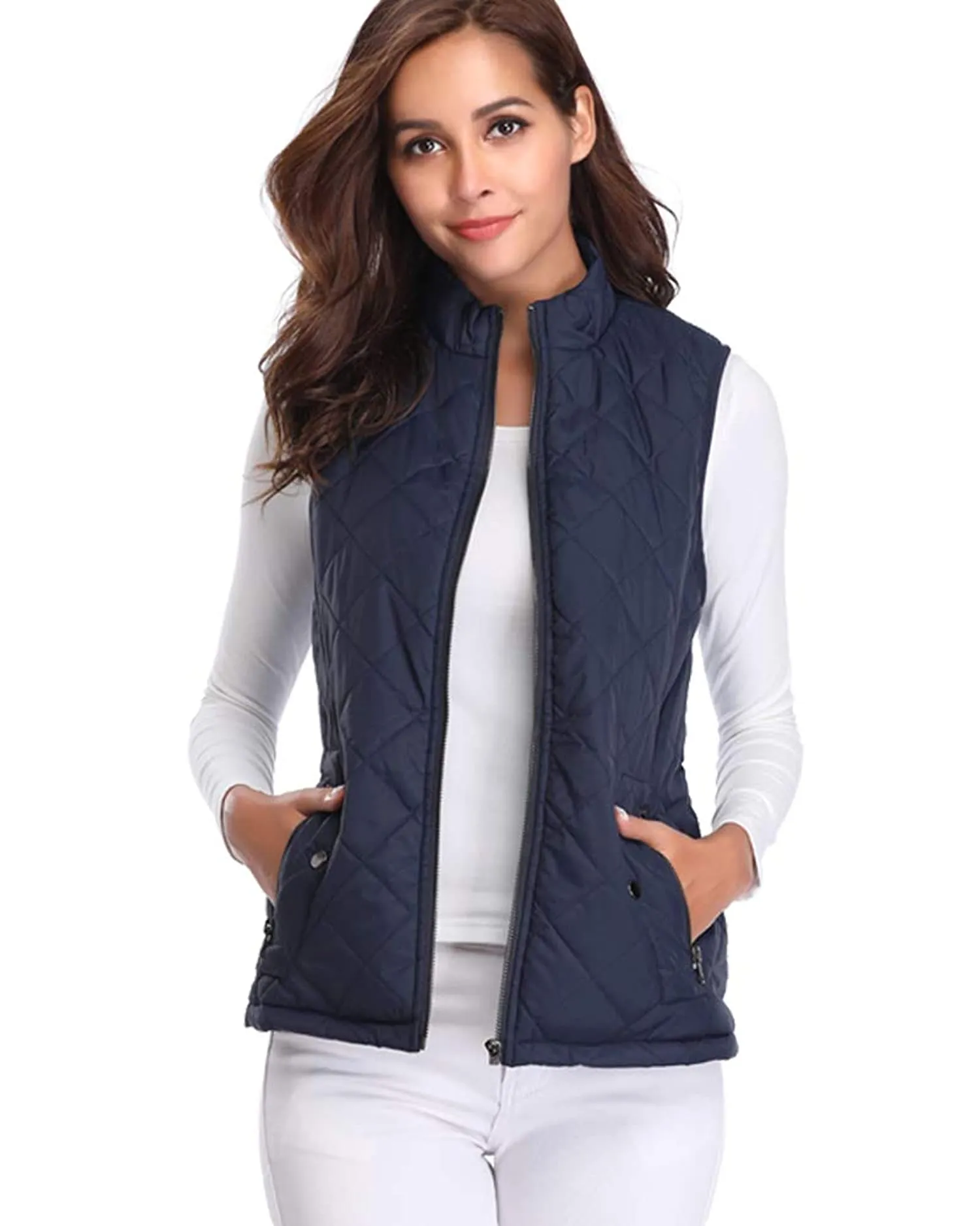 Padded Zipped Vest