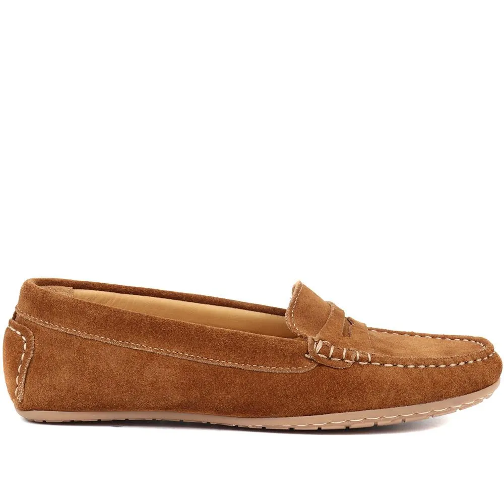 Penelopie Leather Moccasins - PENELOPIE / 322 368