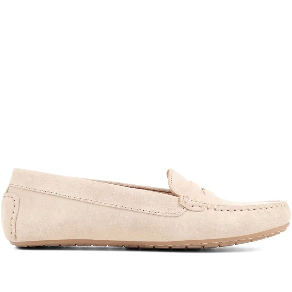 Penelopie Leather Moccasins - PENELOPIE / 322 368